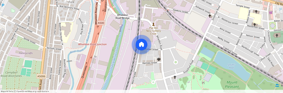 Minshall Street, Staffordshire ST4