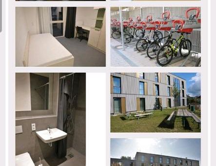 Möbliertes Studentenwohnheim-Zimmer - Foto 1