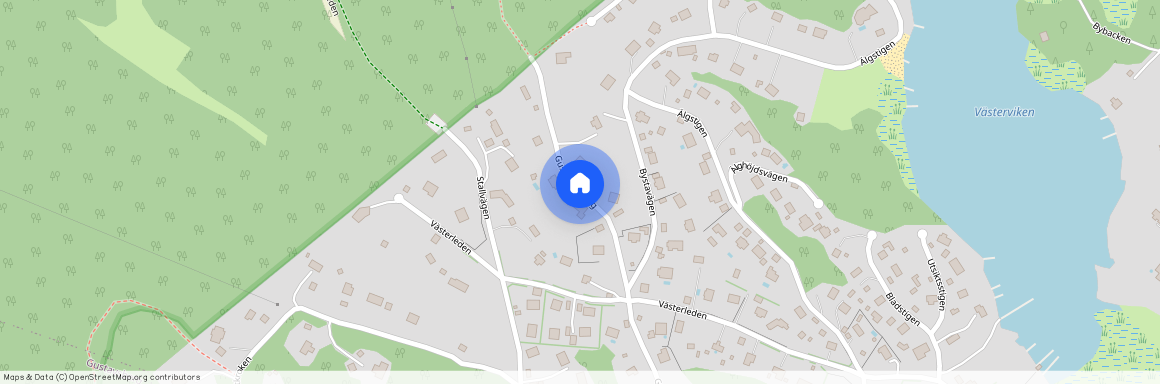 Gustav III:s väg, Värmdö