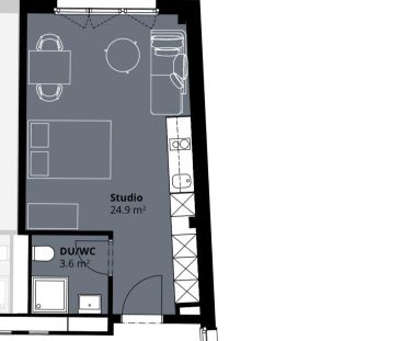 1 Zimmer, 28 m² - Photo 1