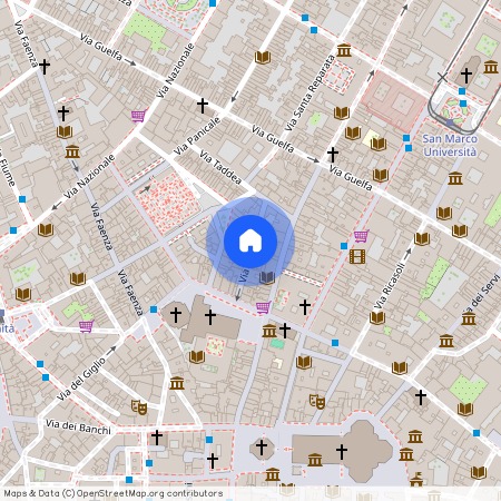 Via della Stufa, Florence, Tuscany 50123