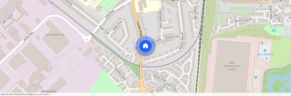 St. Margarets Road, Peterborough, Cambridgeshire, PE2