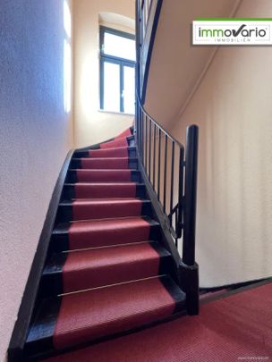 Innenstadtlage! 4-Raum Altbauwohnung mit 2 Bädern, Dachterrasse, Balkon sowie Gäste-WC mit Dusche - Foto 1