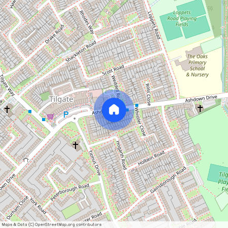 RH10 5DU, Crawley