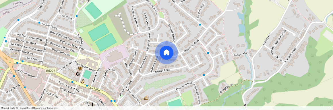 Brownlow Road, Horwich, Bolton, Greater Manchester, BL6