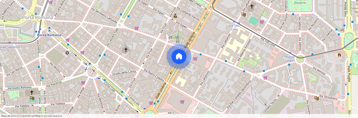 Viale Umbria, Milan, Lombardy 20135