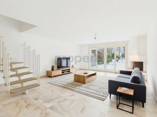 Family-friendly 4.5-room terraced house in Gränichen - Foto 1