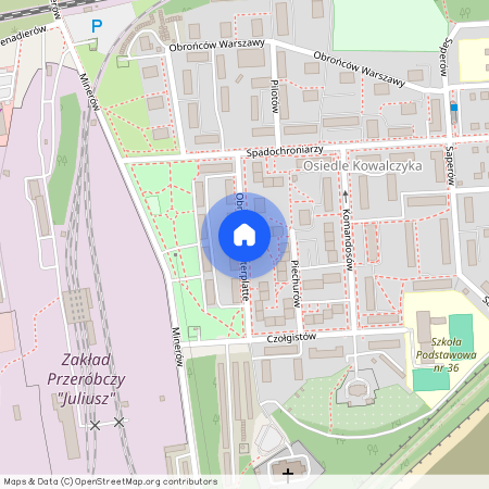 Obrońców Westerplatte, Sosnowiec M., Sosnowiec, Juliusz