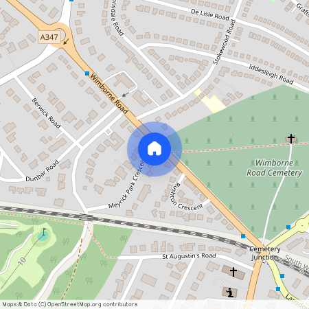 Meyrick Park Crescent, Bournemouth, Dorset, BH3