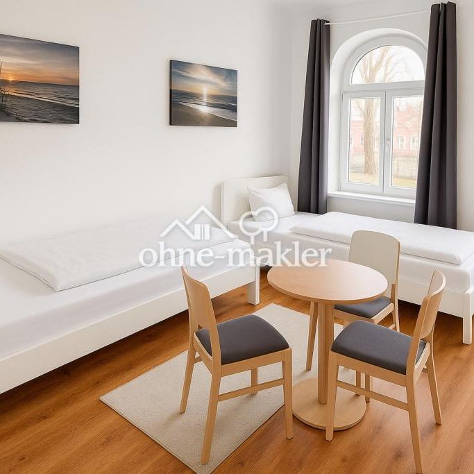 Schöne möblierte Wohnungen in Halle (Saale)- zentrale Lage unweit vom Bahnhof! - Photo 1