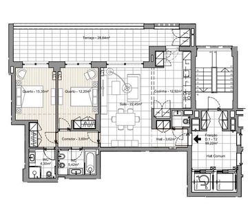 Apartamento T2 em Faro - Photo 4