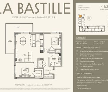 Appartement à louer, Québec (Charlesbourg) - Photo 1