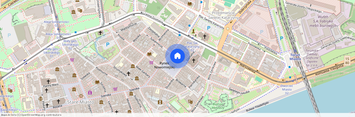 rynek Nowomiejski, Stare Miasto, Toruń, kujawsko-pomorskie
