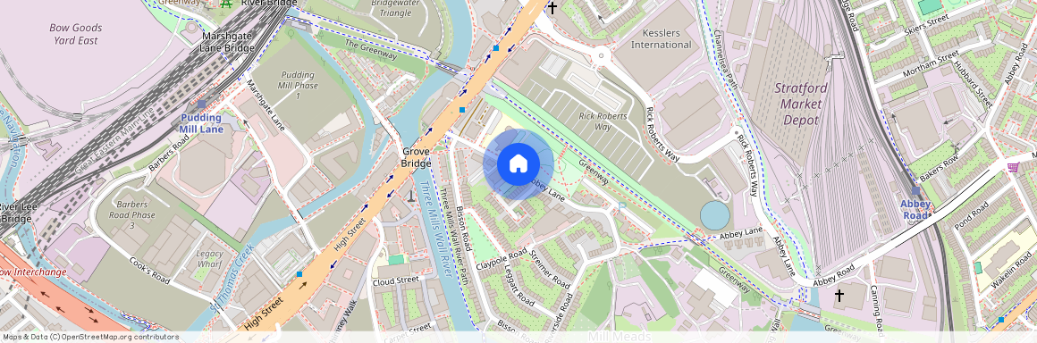 Abbey Lane, Stratford, London