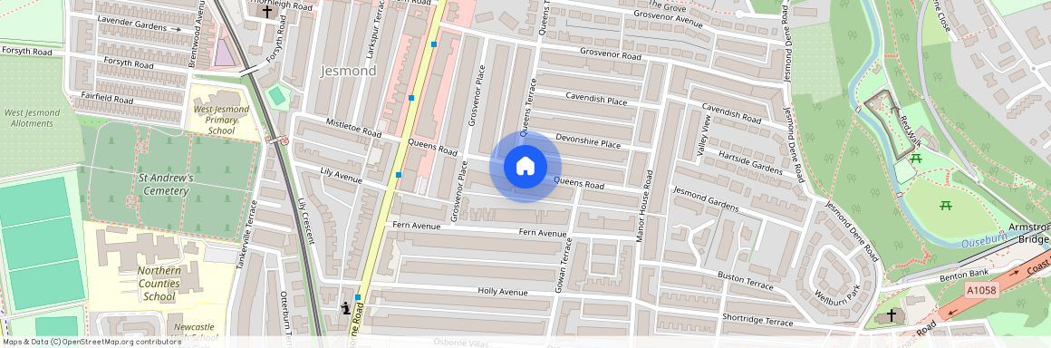 Flat C, Queens Road, Jesmond, Newcastle Upon Tyne