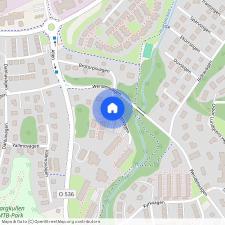 Brännhögsvägen, Mölnlycke