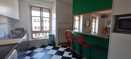 Beautiful furnished apartment 5 rooms / 3 bedrooms / Plainpalais - Foto 2