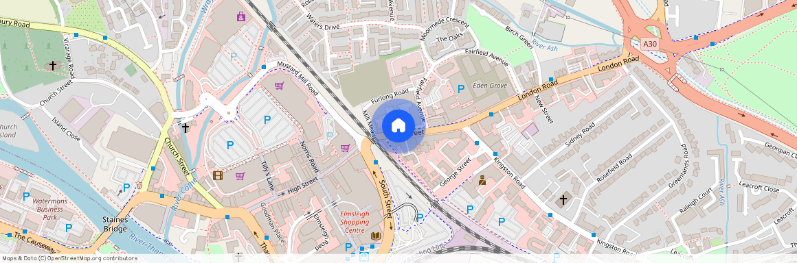 High Street, London Square, Staines-Upon-Thames, TW18