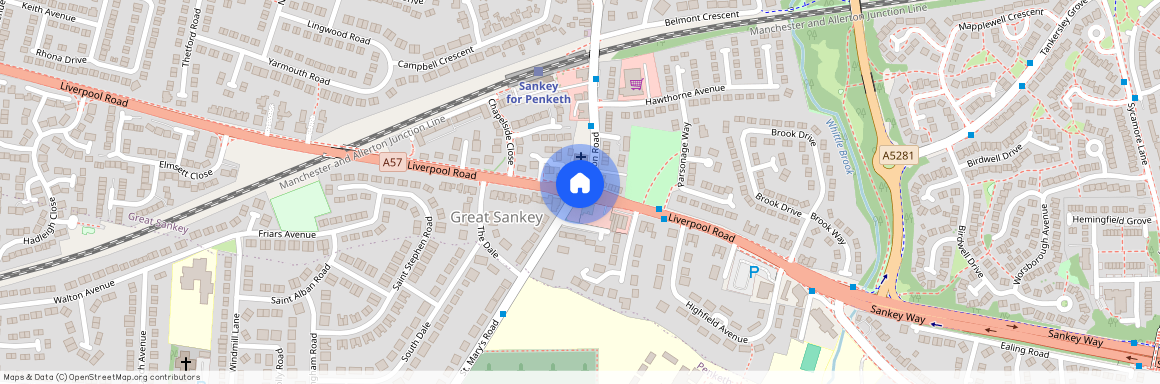 Liverpool Road, Great Sankey, Warrington, Cheshire, WA5