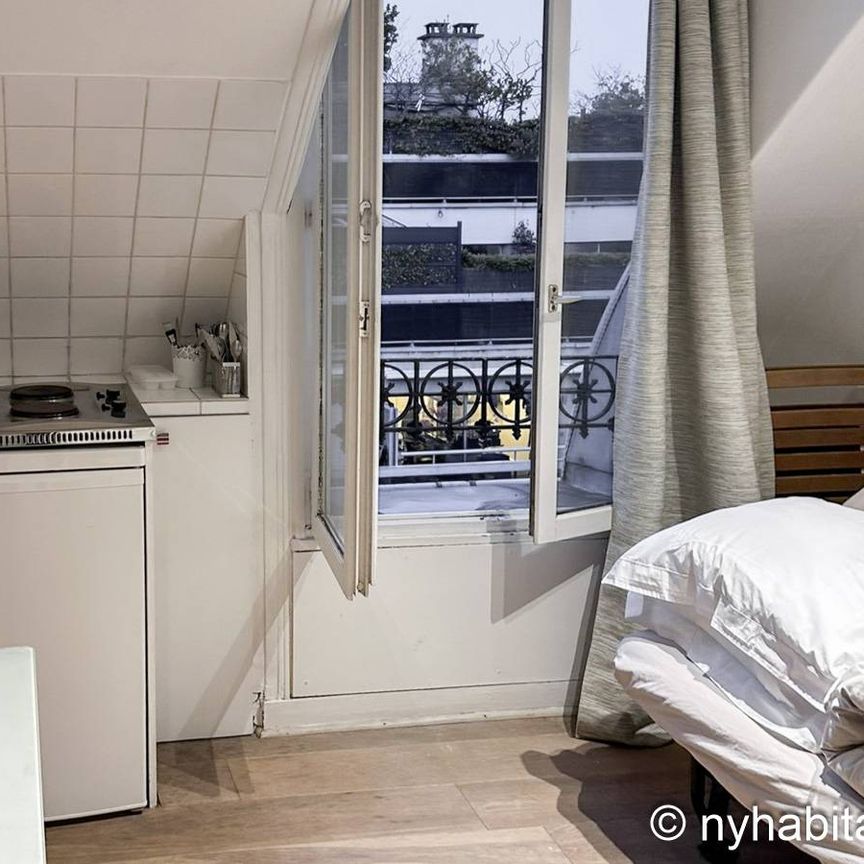 Logement à Paris, Location meublée - Studio T1 - Parc Monceau, Batignolles - Ternes (PA-2098) - Photo 1