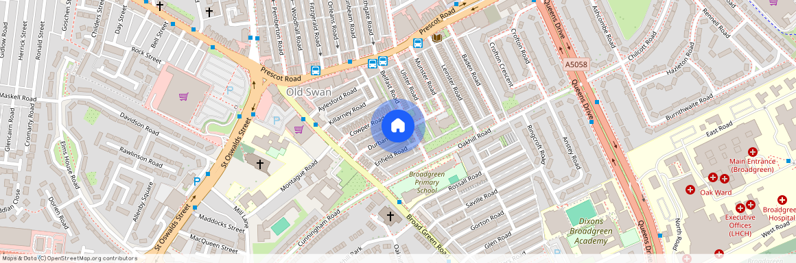 Durban Road, Liverpool, MERSEYSIDE, L13