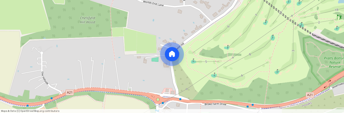 Chelsfield Hill Orpington BR6