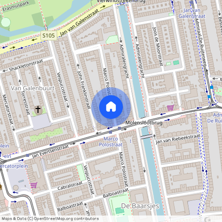 Marco Polostraat, Noord-Holland, Amsterdam, 1056 DP