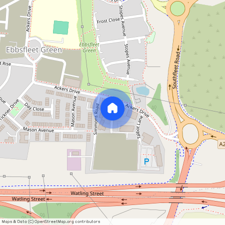 Mortimer Square, Swanscombe, Kent, DA10