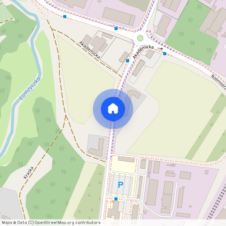 ul. Akademicka, Łomża, podlaskie