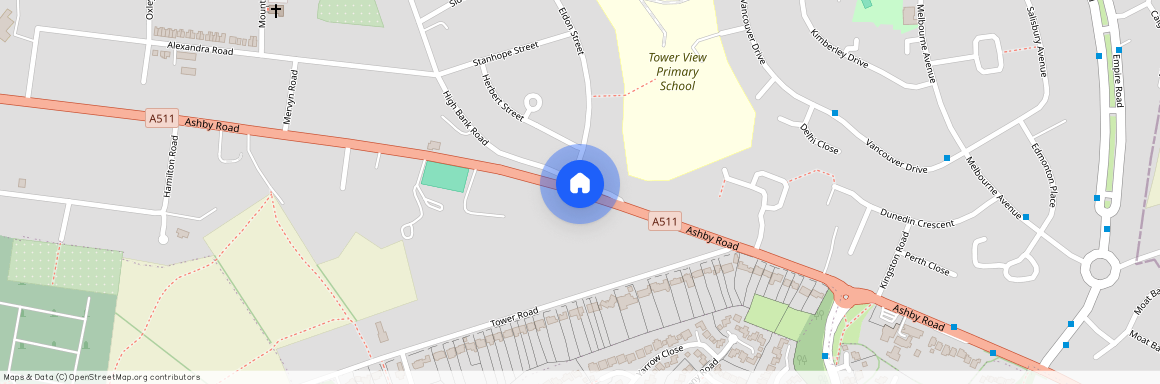 Ashby Road, Staffordshire, Burton Upon Trent, DE15