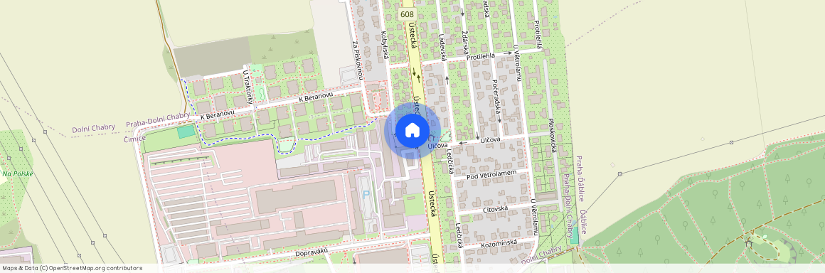 Ústecká, Praha - Dolní Chabry