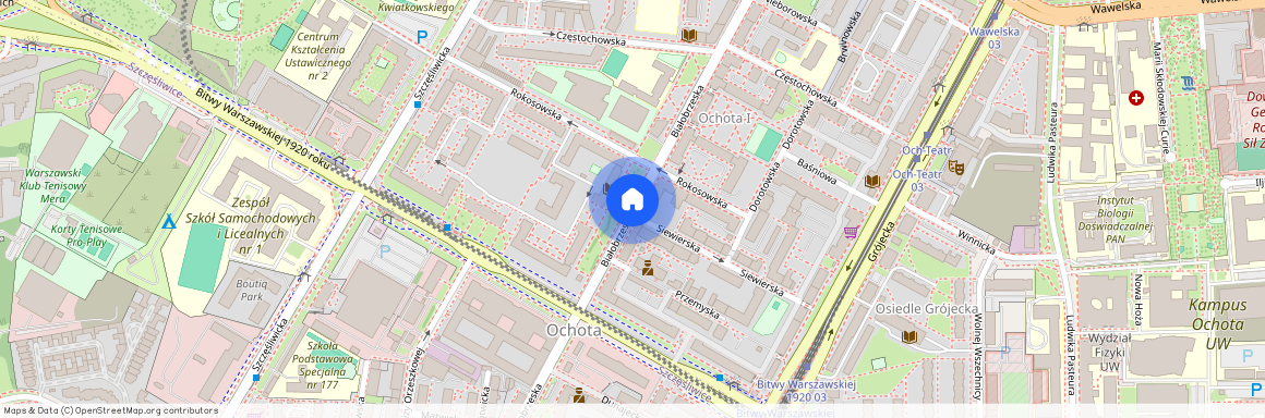 ul. Białobrzeska, Stara Ochota, Ochota, Warszawa, mazowieckie