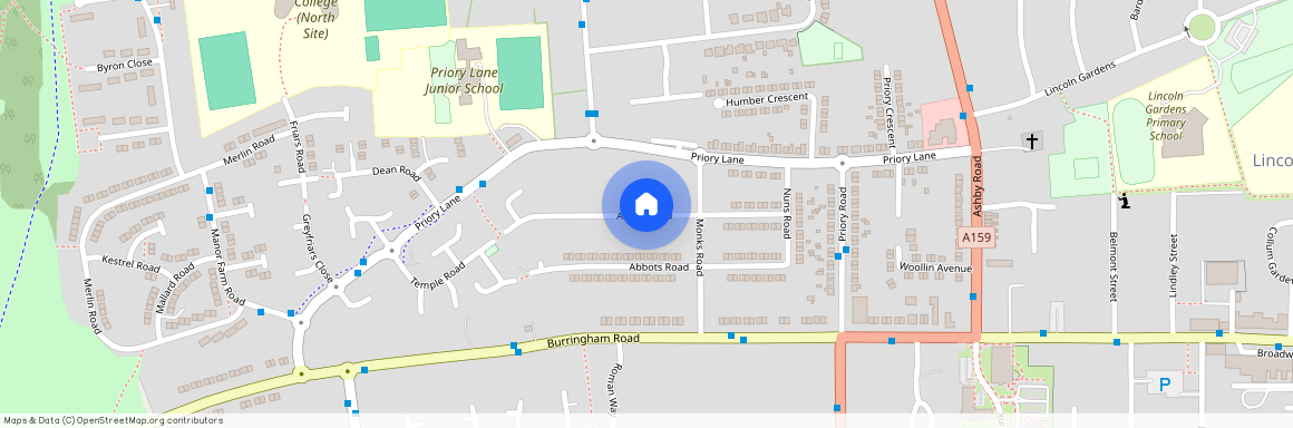 Abbey Road, Scunthorpe, Lincolnshire, DN17