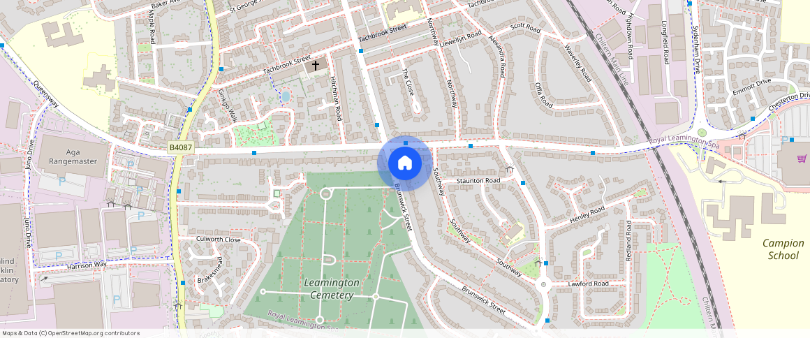 ** Brunswick Street, Leamington Spa