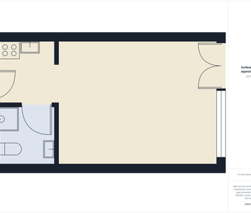 Appartement de 1 pièce au 3ème étage - Photo 1