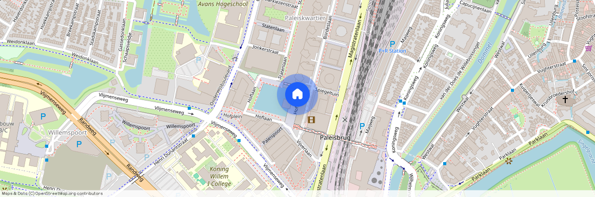 Paleiskwartier, 5223 MC, Hofvijver, Den Bosch