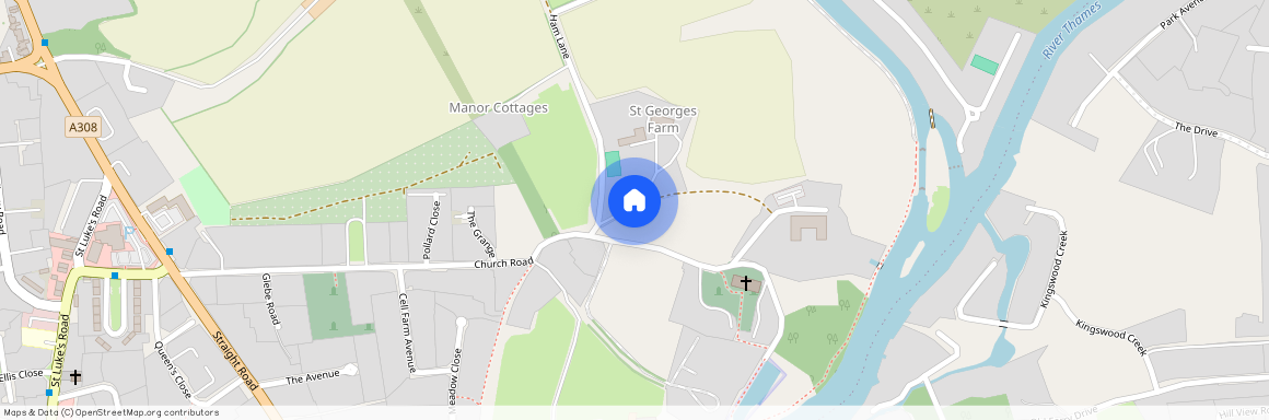 St. Georges Farm, Church Road, Windsor, SL4