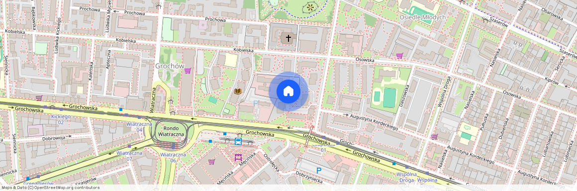 ul. Grochowska, Grochów, Praga-Południe, Warszawa, mazowieckie