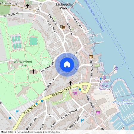 Crown Court, Market Hill, Cowes, PO31