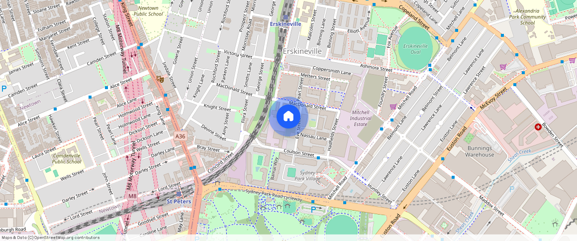 ** Eve St, Erskineville, Sydney, New South Wales 2043