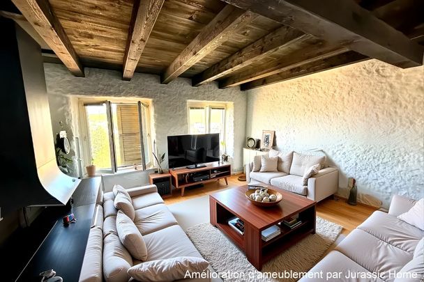 Appartement duplex à louer de 2,5pièce dernier étage - Chauffage Electrique - Foto 1