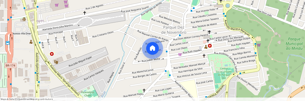 Rua José Lopes, Parque 10 de Novembro, Manaus, AM, 69055751