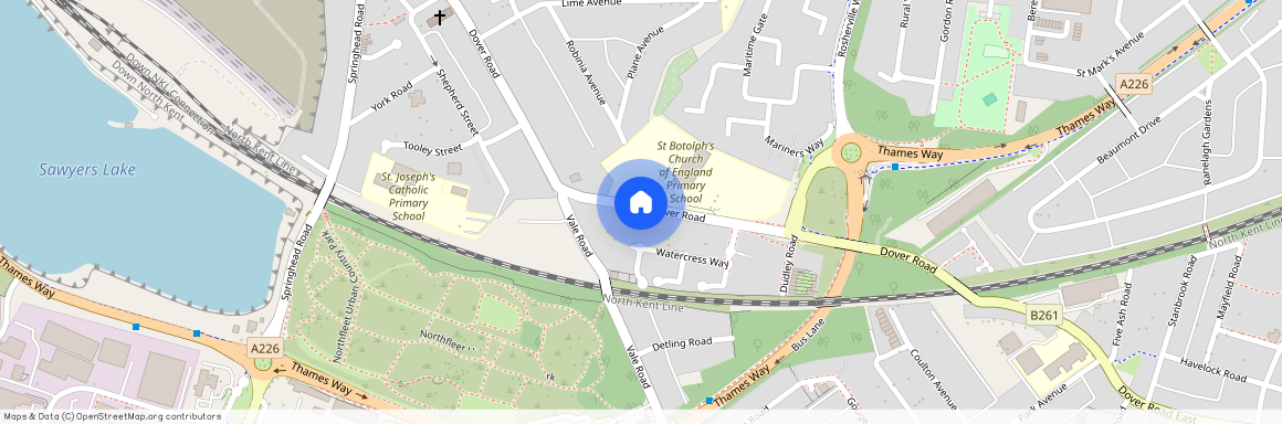 Dover Road, Northfleet, Gravesend