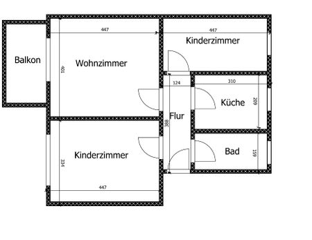 Dreizimmerwohnung in grüner und ruhiger Lage von Kamenz! Mit Balkon! - Photo 5