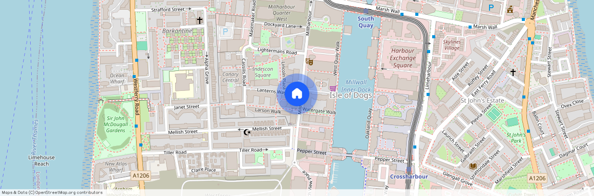Lantern's Court, Millharbour, Canary Wharf, London, E14