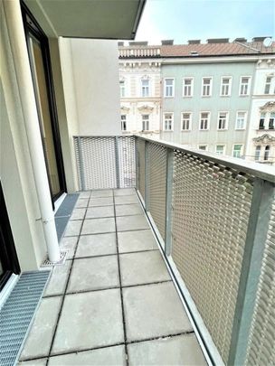 PLANETENGASSE, 44 m2 Neubau mit 5 m2 Balkon, 2 Zimmer, Kochnische, Wannenbad, Parketten, Hauptbahnhof-Nähe - Photo 1