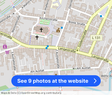 BÜTZOW - 54 m² - 2-R-ETAGEN-WHG - 1.OG - re.- WOHNEN IN STADTLAGE -... - Photo 1