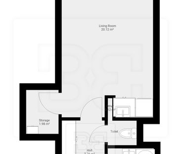 Pronájem bytu 1+kk a garsoniéry 29 m², Pivcova 956, Praha Hlubočepy - Photo 6