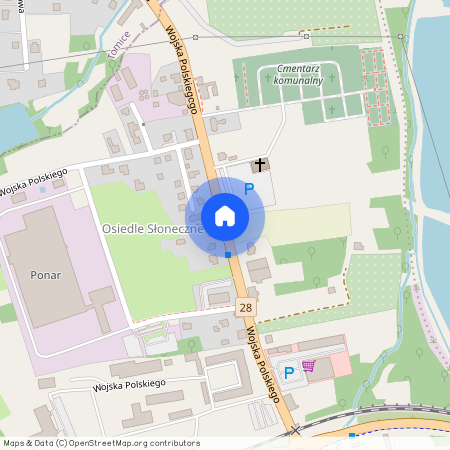 ul. Wojska Polskiego, Wadowice, Wadowice, wadowicki, małopolskie