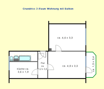 Einzug ab 01.02.2025. Wohnung für Sonnenanbeter - Photo 1